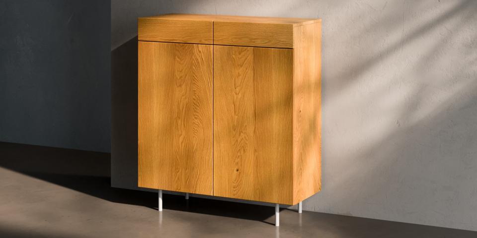 Eichenholz Deluxe: Exklusive Sideboards nach Maß S75 