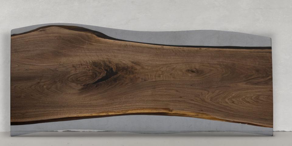 Massiver Esstisch Eiche Epoxy Edles Handwerksdesign 