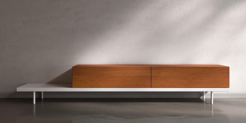 Lowboard aus Kirschbaum: Einzigartiges Design S83 