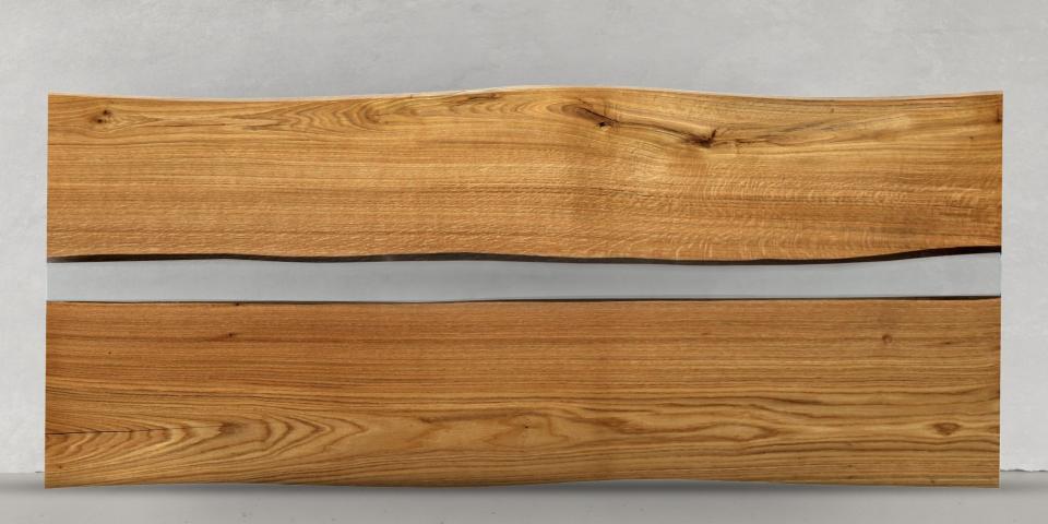 Massiver Esstisch Eiche Epoxy Edles Handwerksdesign 