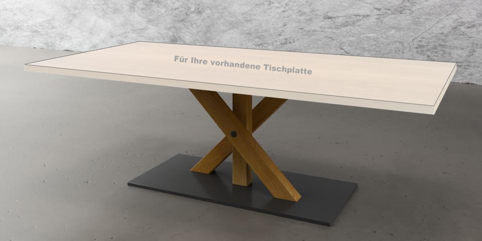 Eichenholz Mittelfuss-Design & Massiv T40 