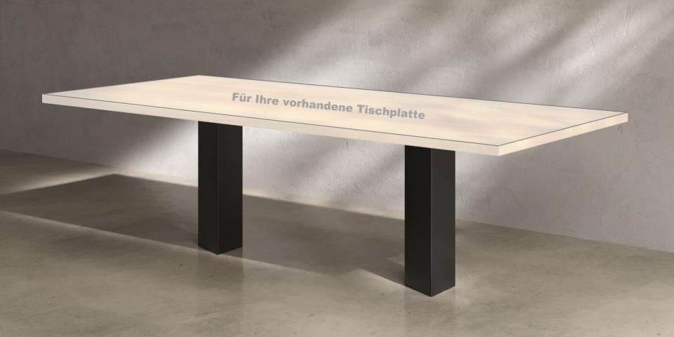 Tischgestell mit 2 Säulen T216 