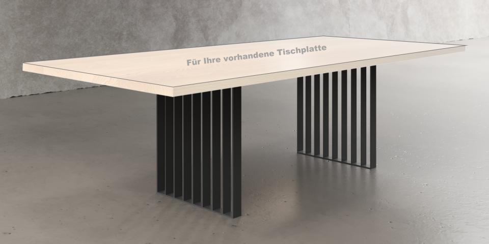 Eleganter Luxus-Esstisch aus robuster Eiche T88 