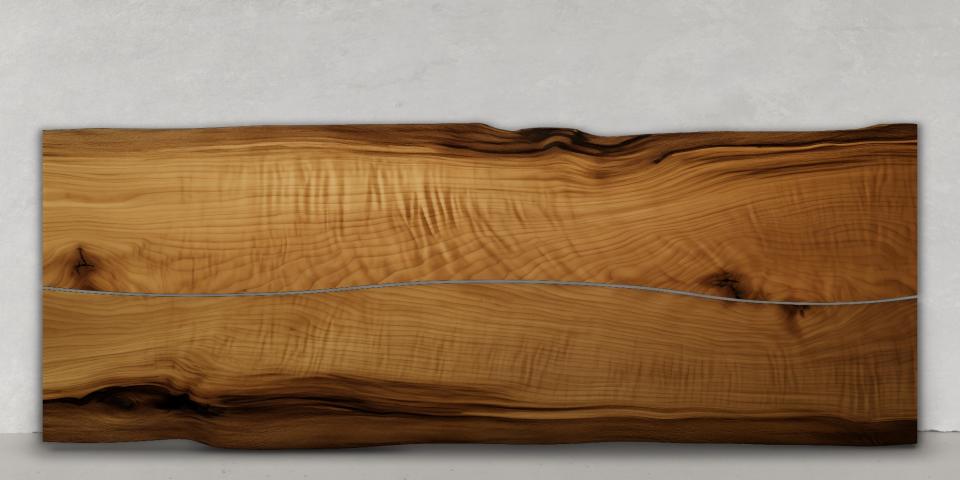 Massiver Esstisch Eiche Duoplatte Edles Handwerksdesign 
